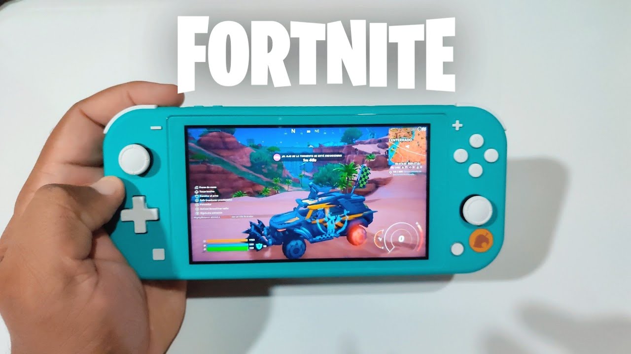 Gran Partida De Fornite En Nintendo SWITCH Lite / Rendimiento Actual ...