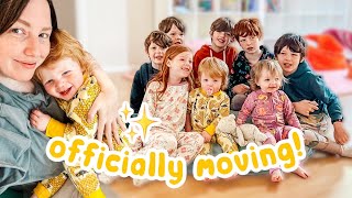 OFFICIALLY MOVING HOUSE! | Mum of 9 w/ Twins & Triplets