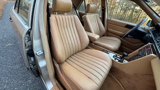 1987 Mercedes-Benz 300D Turbo Interior Video 11925