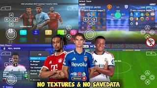 eFootball PES 2027 PPSSPP DOWNLOAD ORIGINAL ISO PES 27 PSP Full Update New Transfers & Kits 27 HD