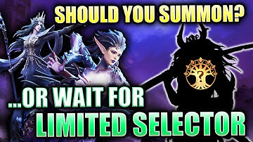MUST SUMMON? or WAIT for LIMITED SELECTOR? Vierna x Nerissa BANNER vs LUCKY PICK ⁂ Watcher of Realms