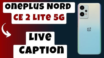 Oneplus Nord CE 2 Lite 5g Live Caption || Live Caption Settings || On off Live Captions
