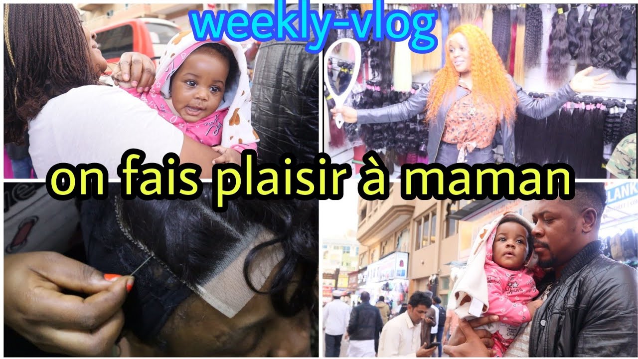 WEEKLY-VLOG :depart de maman,elle prend ce qu'elle veut au magasin, inondation a DUBAÏ, COURSES.