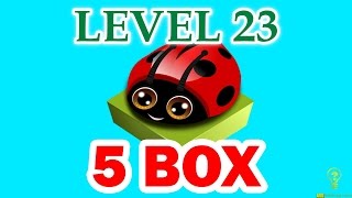 Sokoban Garden 3D Level 23 ( 5 Box ) - Best Solution