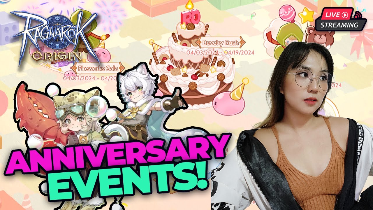 [ROO][LIVE🎮] Happy anniversary! Let's check out events before DD ...