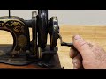 1884 sewing machine  restoration that i stuff up