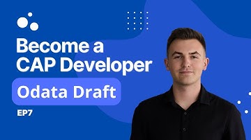 SAP CAP Tutorial for Beginners (Ep7) | Draft Handling in SAP CAP (Create & Edit)