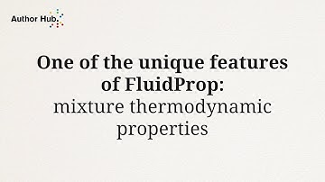 Piero Colonna software demo FluidProp