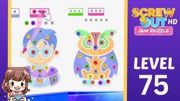 Screw Out Level 75 Solution Walkthrough