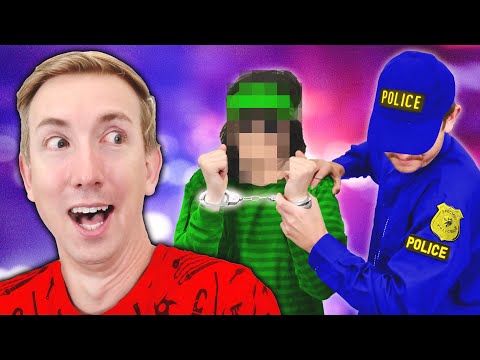 POLICE ARREST THIEF CAUGHT TRASHING MY HOUSE! Chad Wild Clay & Spy Ninjas Play Hackers Challenge!