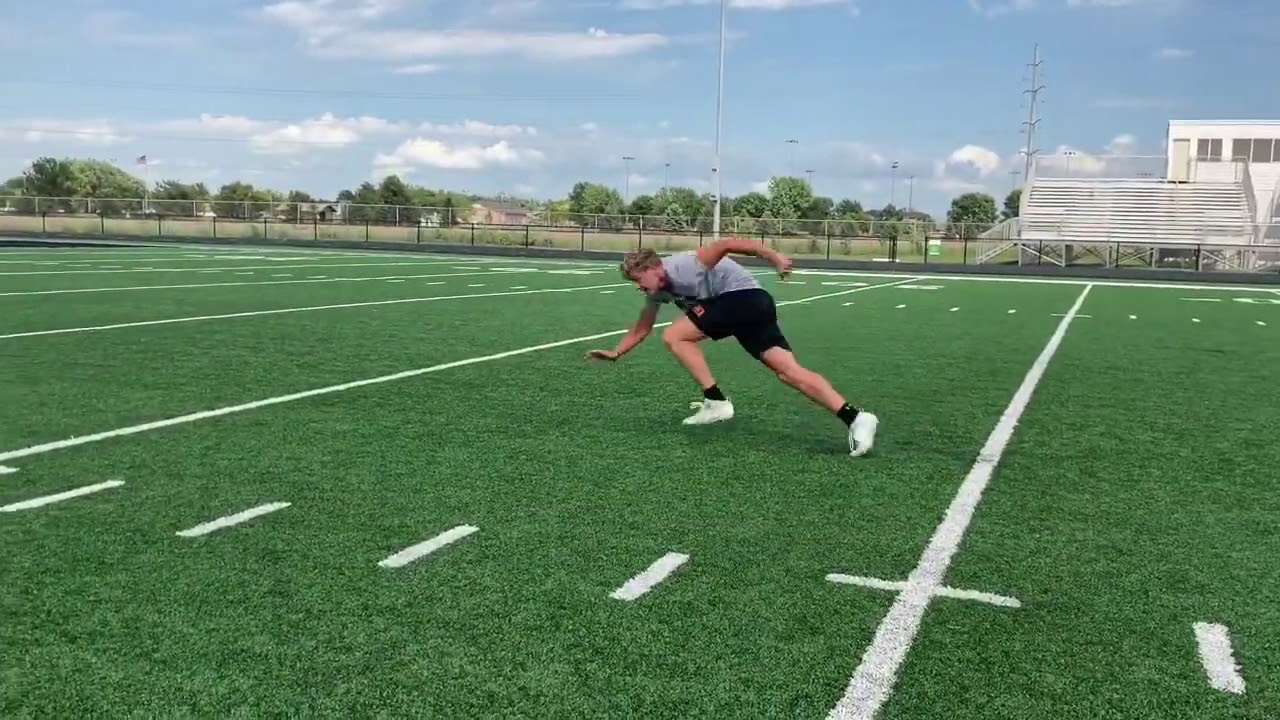 Workout highlights of Sergeant Bluff-Luton 2022 LB Jacob Imming