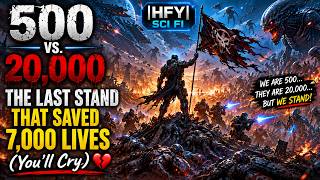 500 vs. 20,000 – The Last Stand That Saved 7,000 Lives (You'll Cry) |HFY| SCI FI