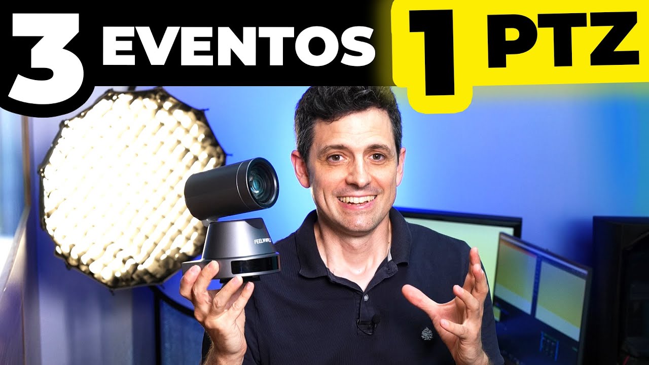 🚨 3 Eventos + 1 PTZ 🤯 ¿La MEJOR cámara para GRABAR y STREAMING? | Feelworld 4K 12X