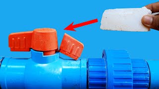 Don't Rush To Throw It Away! Tips help you save money to fix pvc water lock