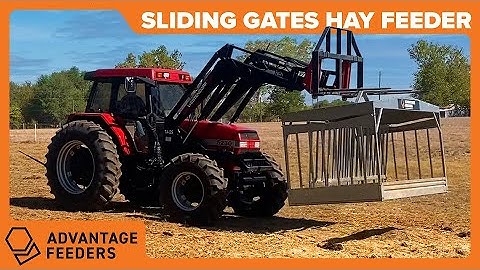 Advantage Feeders - Sliding Gates Hay Feeder 🚜