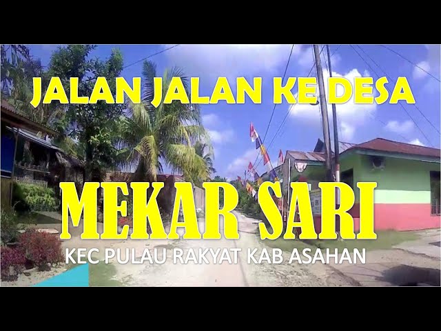 Jalan jalan ke Desa Mekar Sari Kec Pulau Rakyat Asahan class=