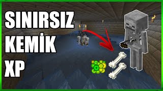 Minecraft İSKELET FARMI YAPIMI ? - İSKELET - XP FARM YAPIMI ! 1.16.5