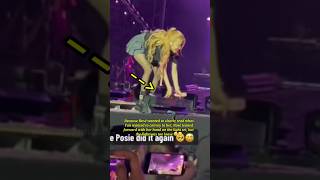 Luckily, Rosé didn't fall off the stage when the fulcrum was loose #shorts #blackpink #rosé