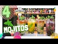 ✈️ 🇨🇺 COMO HACER MOJITO FACIL EL MEJOR🌿Y SUS VARIANTES! 🇨🇺 ✈️ RECETAZAS! - TUTORIAL - BARTENDER