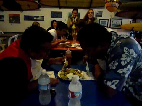 Carne Asada Fry eating contest!!! Team Dennis/Chri...