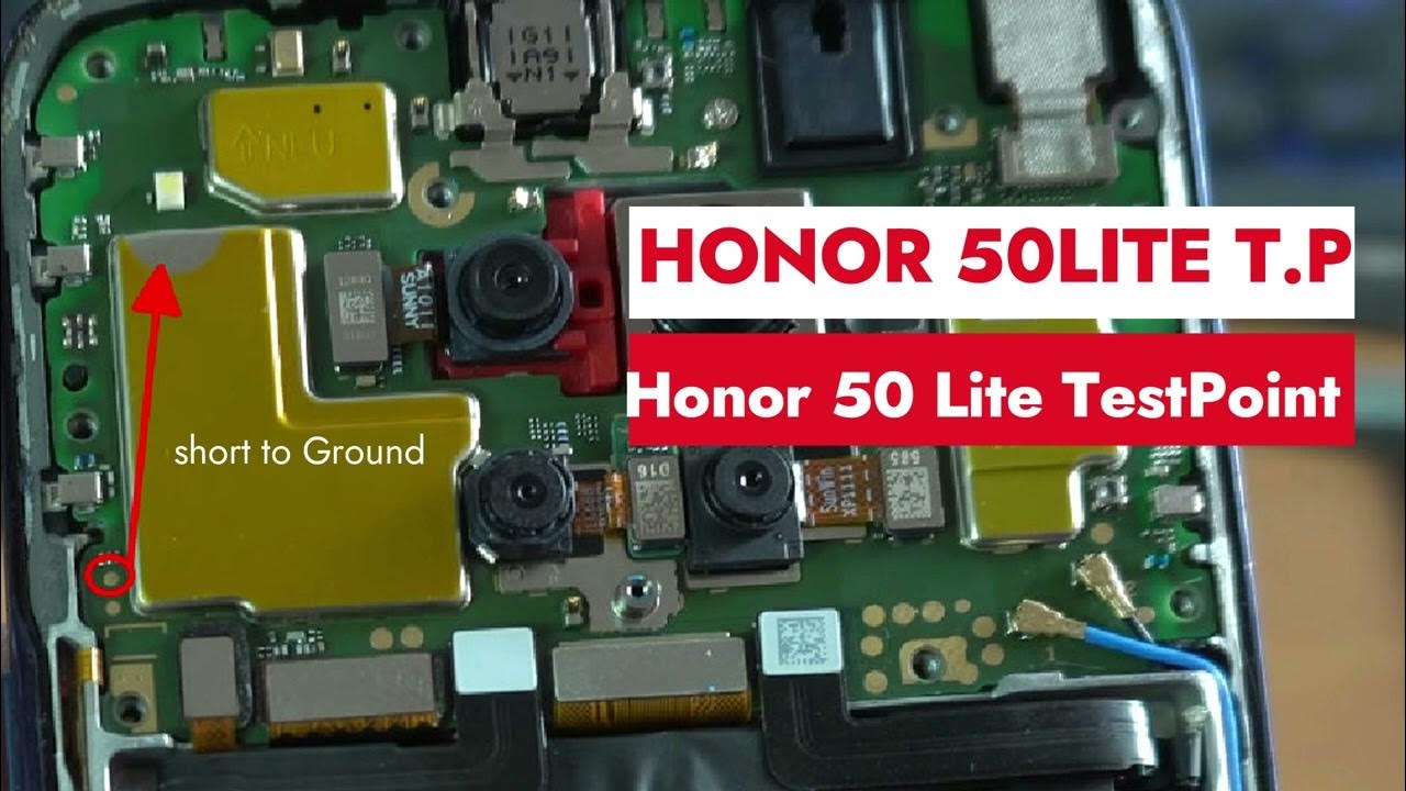 Test Point for Huawei Honor 50 lite T.P #isp [NTN L22 NTN LX1] to
