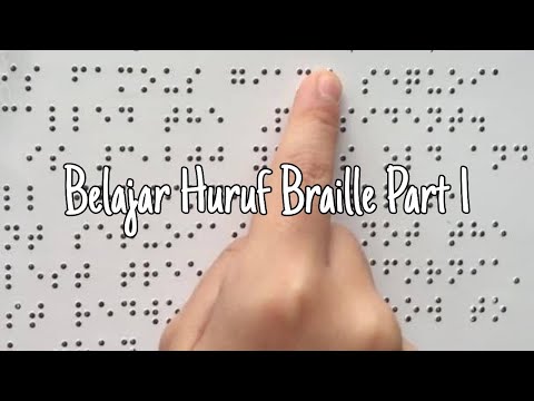 Video: Alfabet Braille - alfabet untuk orang buta