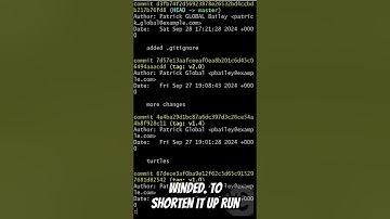 git log --oneline #coding #git #gittutorial #github