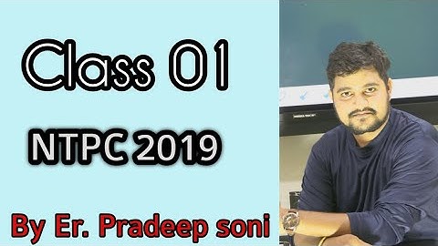 Maths // Ntpc // Class 01 // By Pradeep Soni Sir