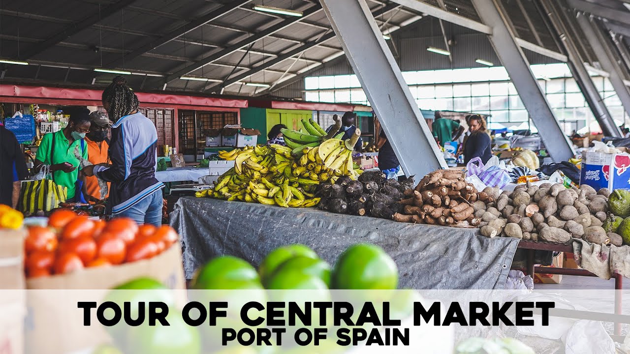 Tour Of Central Market, Port Of Spain. Trinidad & Tobago Markets Of