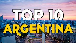 ✈ TOP 10 Argentina⭐ Que Ver y Hacer en Argentina