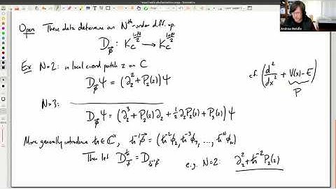 ARA | Prof. Andrew Neitzke | Exact WKB and abelianization of flat connections