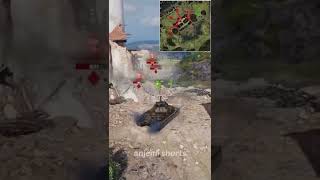 Гайд по карте  Застава - Позиции для ЛТ #shorts #wot #worldoftanks  #миртанков