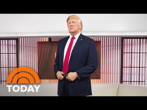 Madame Tussauds’ Newest Wax Figure Unveiled: President-Elect Donald Trump | TODAY