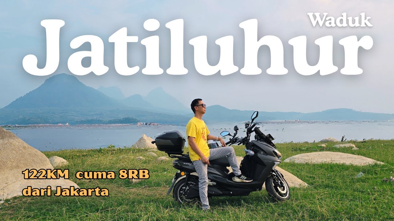 Motoran hemat 122km 8rb perak ke Waduk Jatiluhur - Parang Gombong Ujung | Polytron Fox R (1/2)