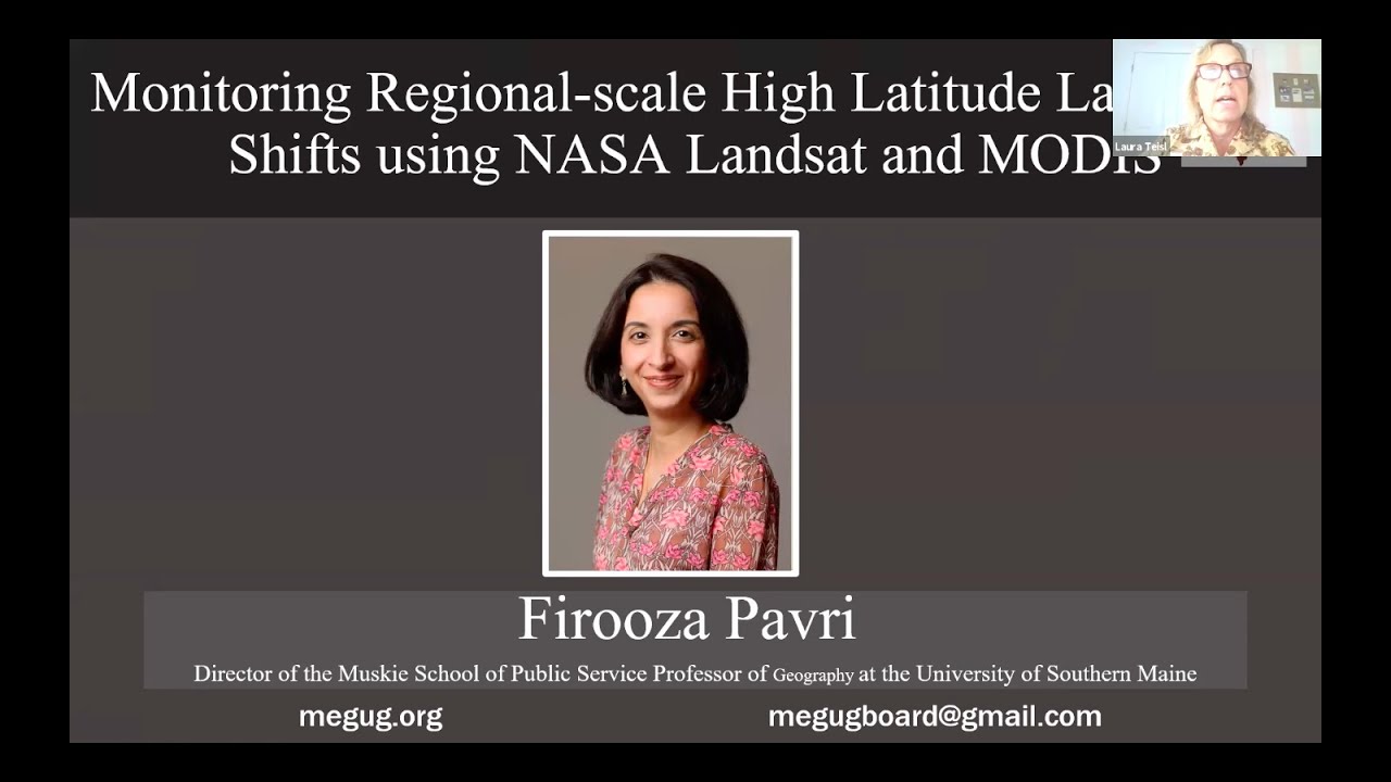 Monitoring Regional-scale High Latitude Landscape Shifts using Landsat and MODIS (MEGUG Lunch&Learn)