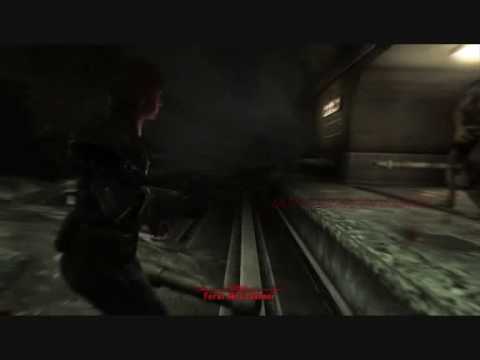 Fallout 3 HD Underground Metro - Ghoul Infestation