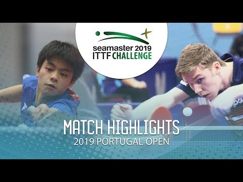 Uda Yukiya/Togami S. vs Nils H./Tobias Hippler | 2019 ITTF Portugal Open Highlights (Pre)