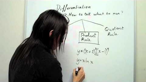 Academy Plus; Maths Methods - Calculus (#5); Chain vs Product vs Quotient rule