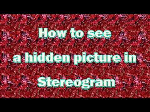 Video: Kako Sami Narediti Stereogram