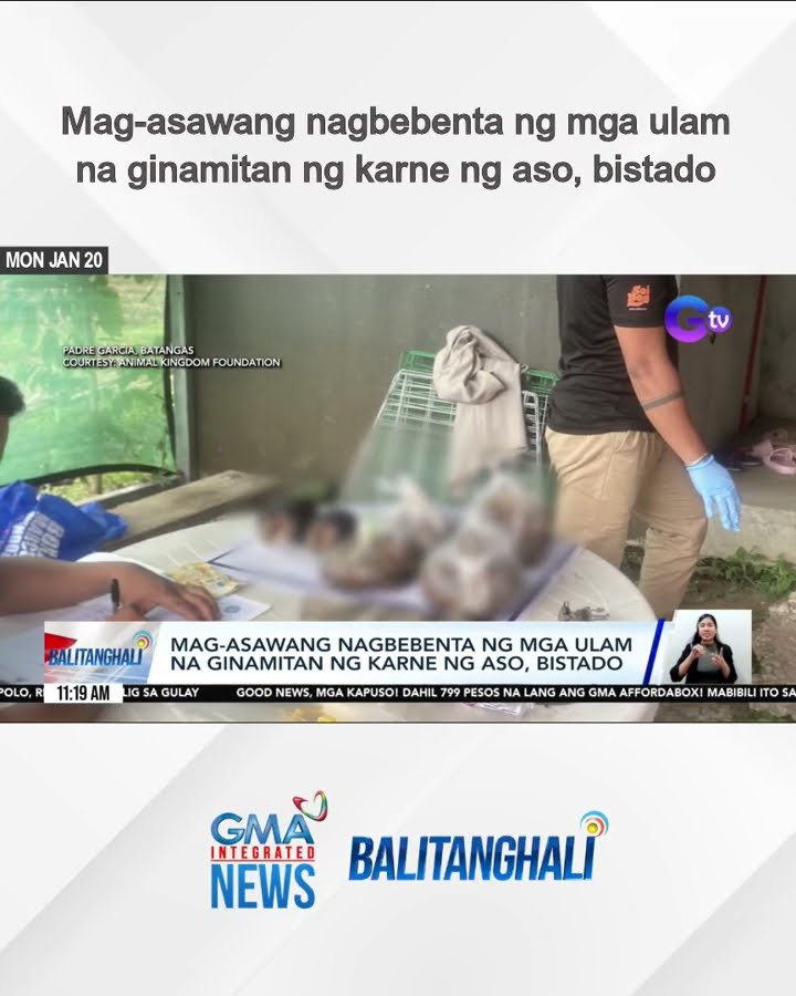 Mag-asawang nagbebenta ng mga ulam na ginamitan ng karne ng aso, bistado | Balitanghali