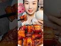 The sweet pork dumplings are incredibly delicious. #food #porkchilly #mukbang #eating