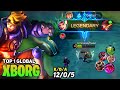 UNKILLABLE! Offlane XBorg Tank Build [ Top 1 Global X.Borg ] By JimmyTheKid - Mobile Legends
