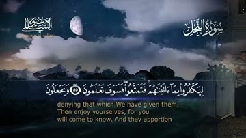 ختمة التراويح والتهجد رمضان 1446هـ: سورة النحل ـ جمعة بن خميس رمضان