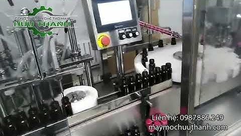 dây chuyền chiết rót siết nắp // máy chiết rót 4 vòi// 0903294568