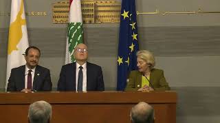 €1 billion package of EU funding: EU pledges longterm support for Lebanon