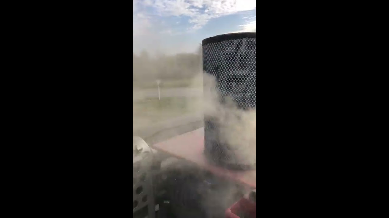 Продувка воздушного фильтра - YouTube