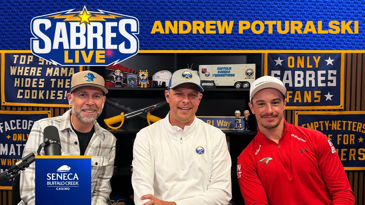 “I Want To Write My Own Story”| Andrew Poturalski On Career & Growing Up In Buffalo | Buffalo Sabres