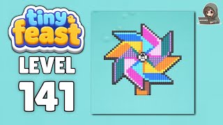 Tiny Feast level 141 walkthrough solution 