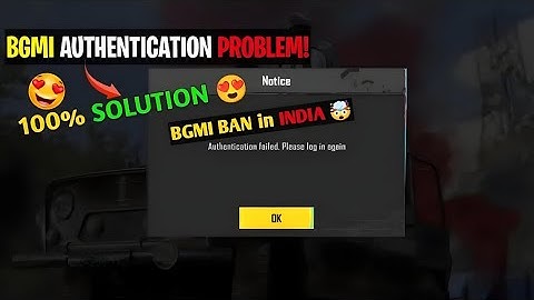FIX BGMI LOGIN PROBLEM TODAY || SERVER AUTHENTICATION ERROR. LOGIN FAILED (211)