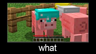 Minecraft wait what meme part 53